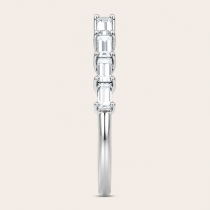 1.89CT Emerald Cut Lab Grown Diamond Enhancers Ring