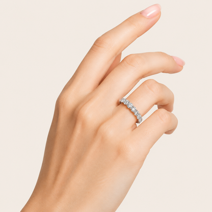 1.98CT Round Cut Lab Grown Diamond Enhancers Ring