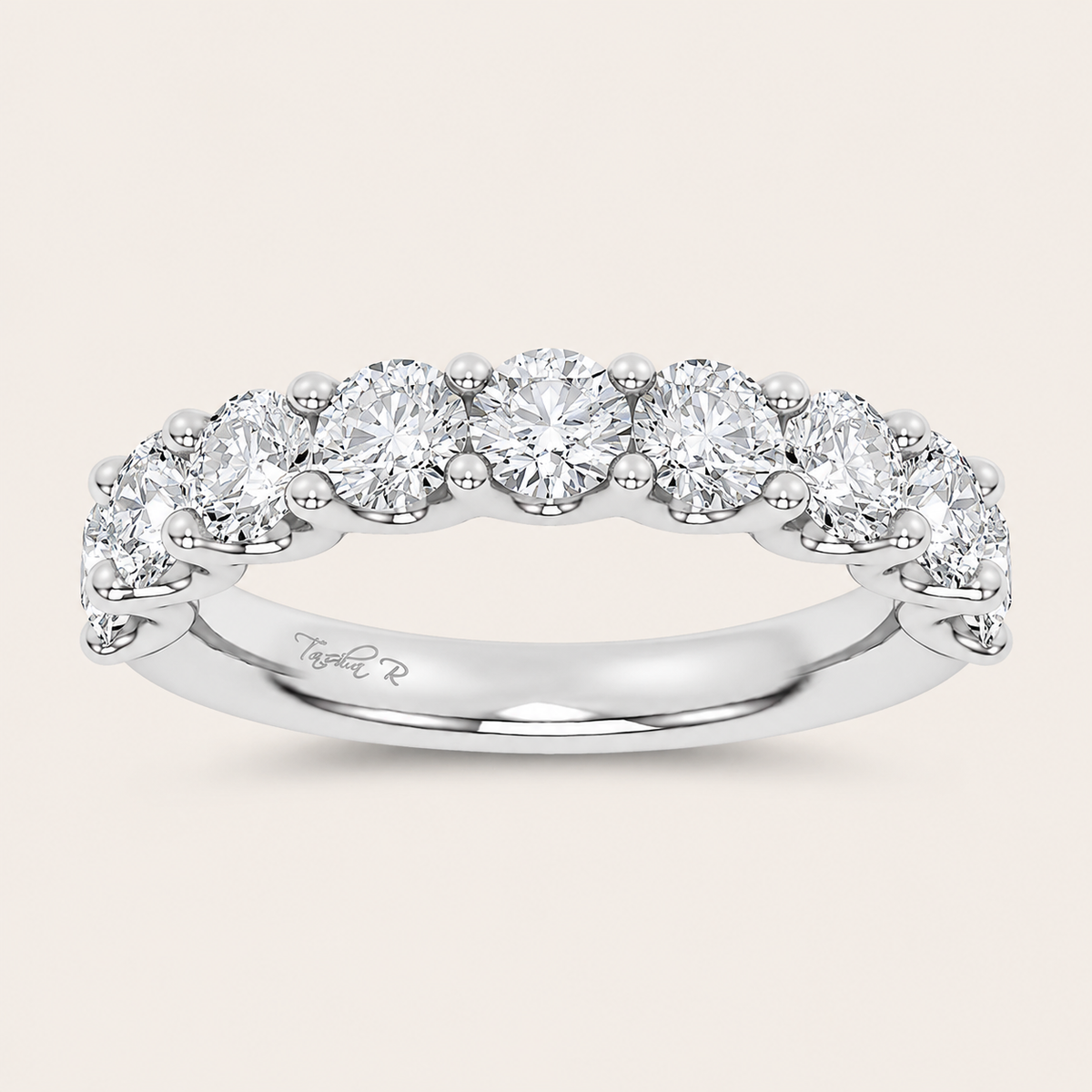 1.98CT Round Cut Lab Grown Diamond Enhancers Ring
