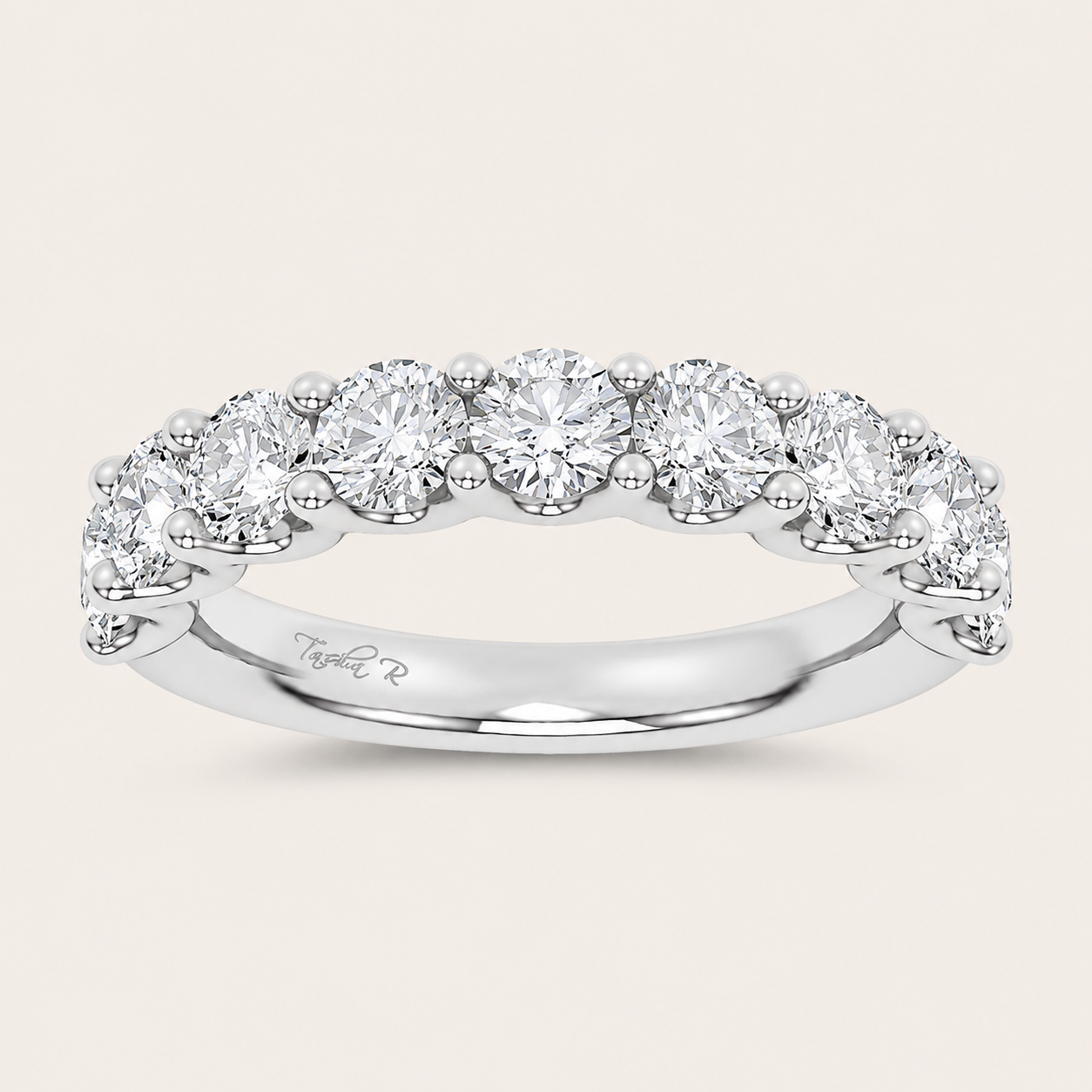 1.98CT Round Cut Lab Grown Diamond Enhancers Ring