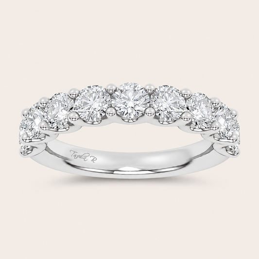 1.98CT Round Cut Lab Grown Diamond Enhancers Ring