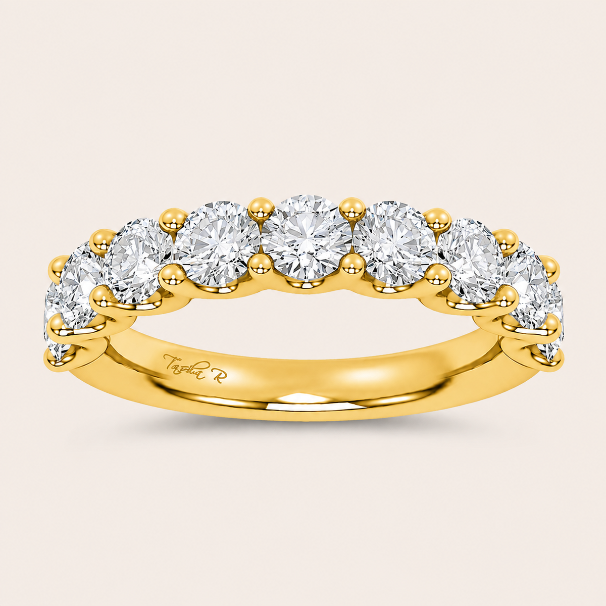 1.98CT Round Cut Lab Grown Diamond Enhancers Ring