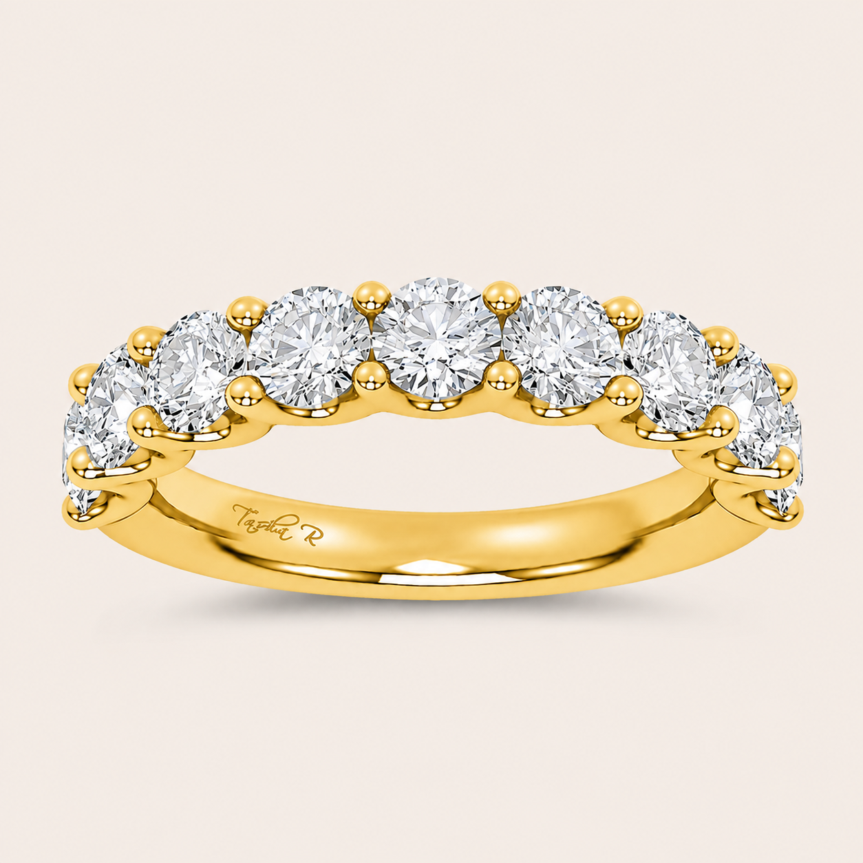 1.98CT Round Cut Lab Grown Diamond Enhancers Ring
