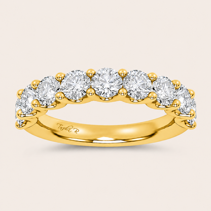 1.98CT Round Cut Lab Grown Diamond Enhancers Ring