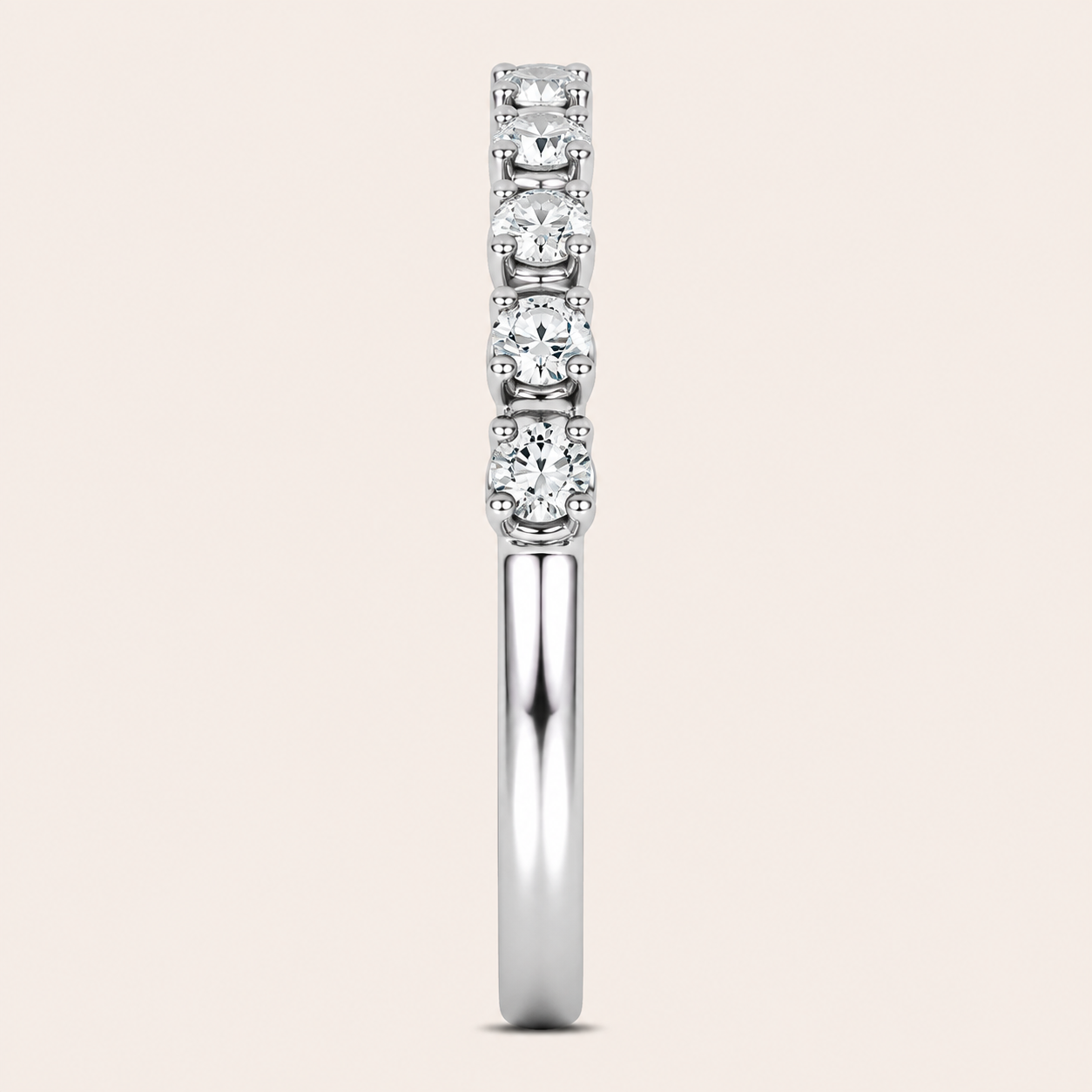 2.97CT Round Cut Lab Grown Diamond Enhancers Ring