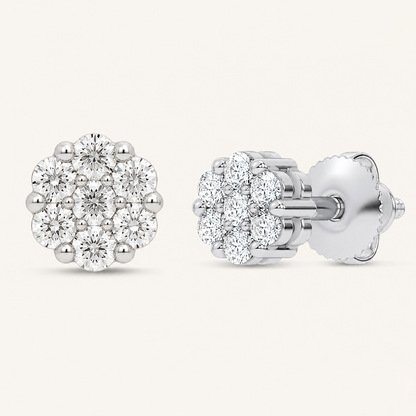 14K 0.69CT Lab Grown DIAMOND EARRING