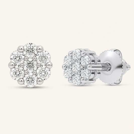 14K 0.69CT Lab Grown DIAMOND EARRING