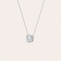 1.5CT Round Cut Lab Grown Diamond Pendant Necklace