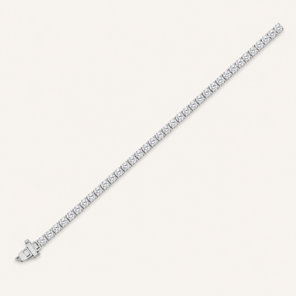 10CT Round Cut Lab Grown Diamond Tennis Bracelet