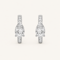 1.5CT Princess Cut Diamond Earring