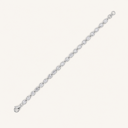 4CT Mixed Cut Lab Grown Diamond Bracelet