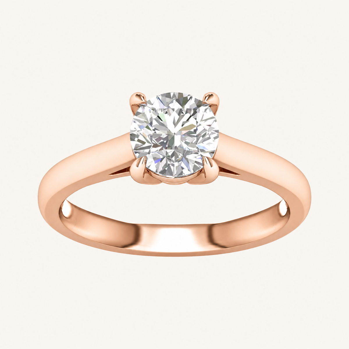1.5CT Elongated Cushion Cut Lab Grown Diamond Solitaire Ring