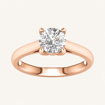 1.5CT Elongated Cushion Cut Lab Grown Diamond Solitaire Ring