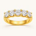 2CT Round Cut Lab Grown Diamond Enhancer Band