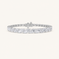 13.5CT Marquise Cut Lab Grown Diamond Tennis Bracelet