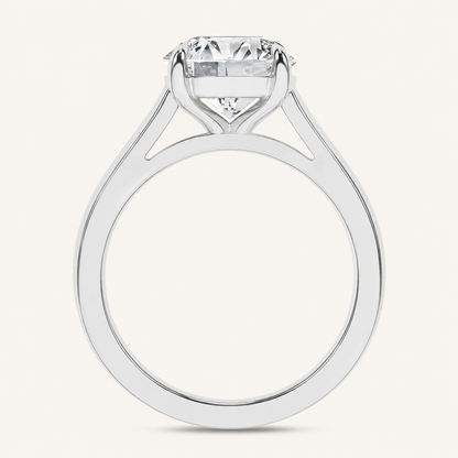 0.50CT Round Cut Lab Grown Diamond Solitaire Ring