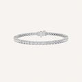7CT Round Cut Lab Grown Diamond Tennis Bracelet