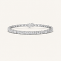 10CT Emerald Cut Diamond Tennis Bracelet