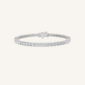 6CT Round Cut Lab Grown Diamond Tennis Bracelet