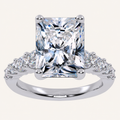 3.75CT Certified Lab Grown Diamond Engagement Ring