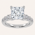 3.75CT Lab Grown Diamond Engagement Ring