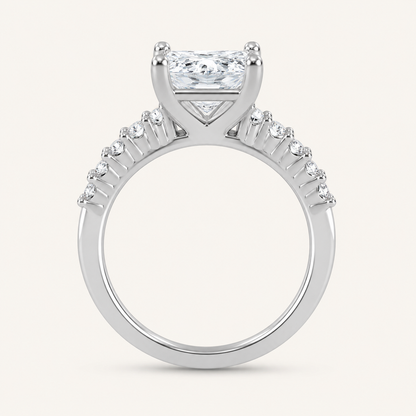 3.75CT Lab Grown Diamond Engagement Ring
