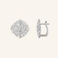 6CT Oval Cut Lab Grown Diamond Fashion Earrings