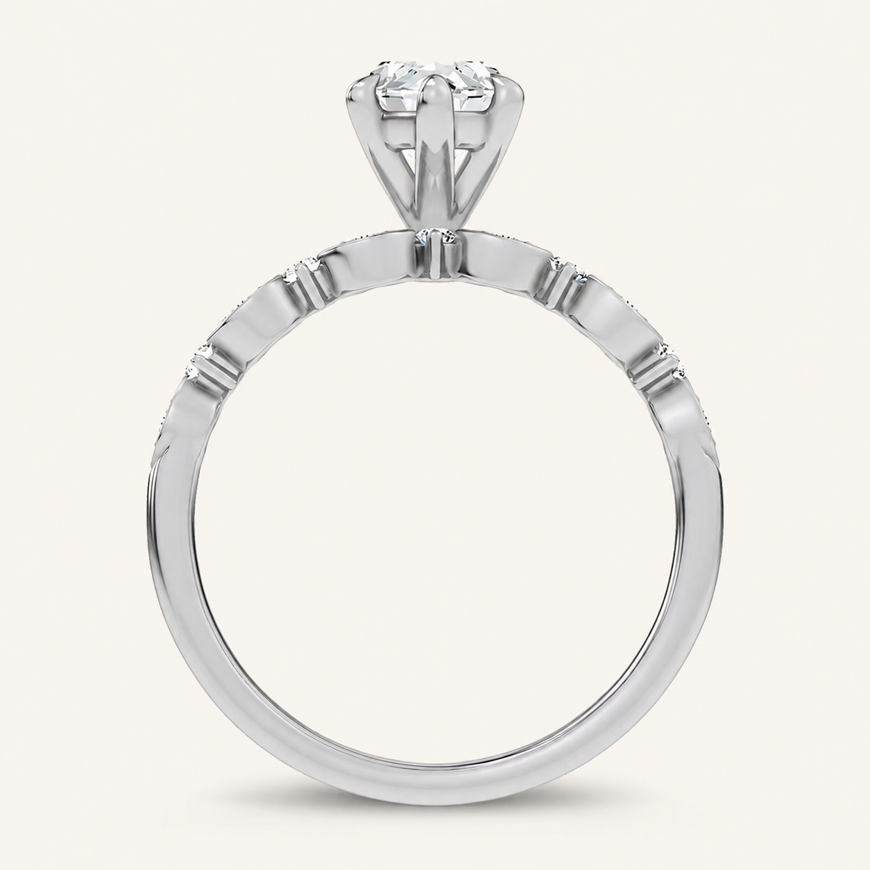 1.5CT Marquise Diamond Bridal Set