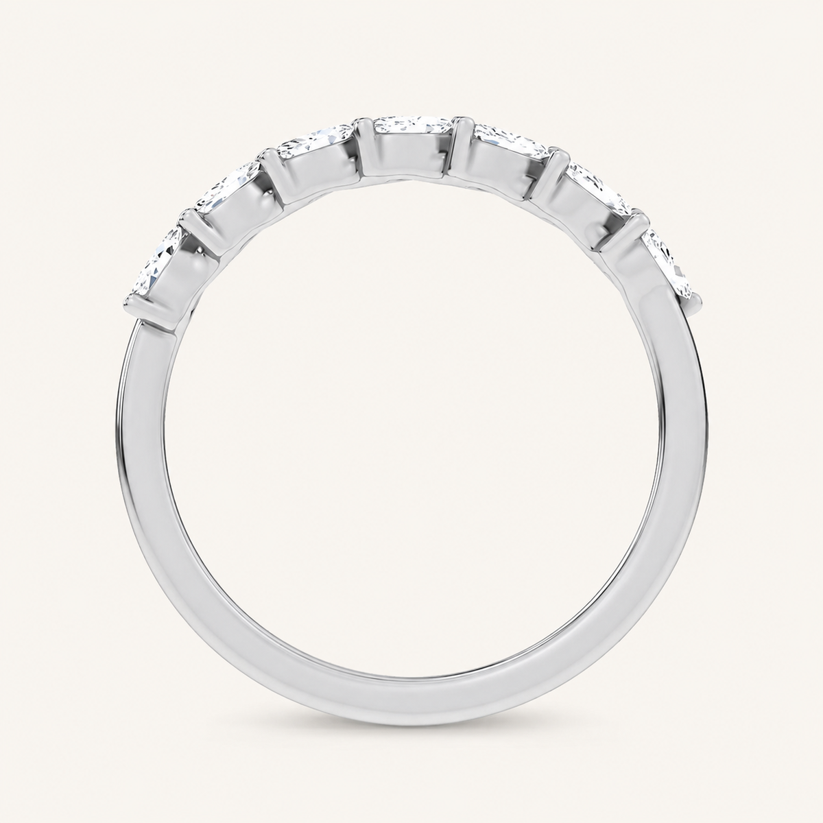 0.25CT Marquise Certified Lab Grown Diamond Band