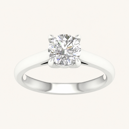 1.5CT Elongated Cushion Cut Lab Grown Diamond Solitaire Ring