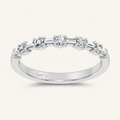 0.25CT Round Certified Lab Grown Diamond Band