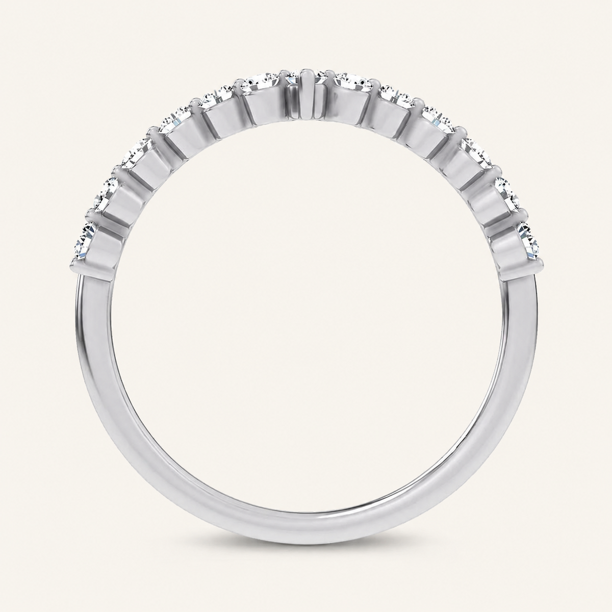 0.25CT Round Certified Lab Grown Diamond Enhancer Band