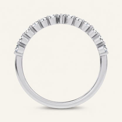 0.25CT Round Certified Lab Grown Diamond Enhancer Band