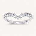 0.25CT Round Certified Lab Grown Diamond Enhancer Band