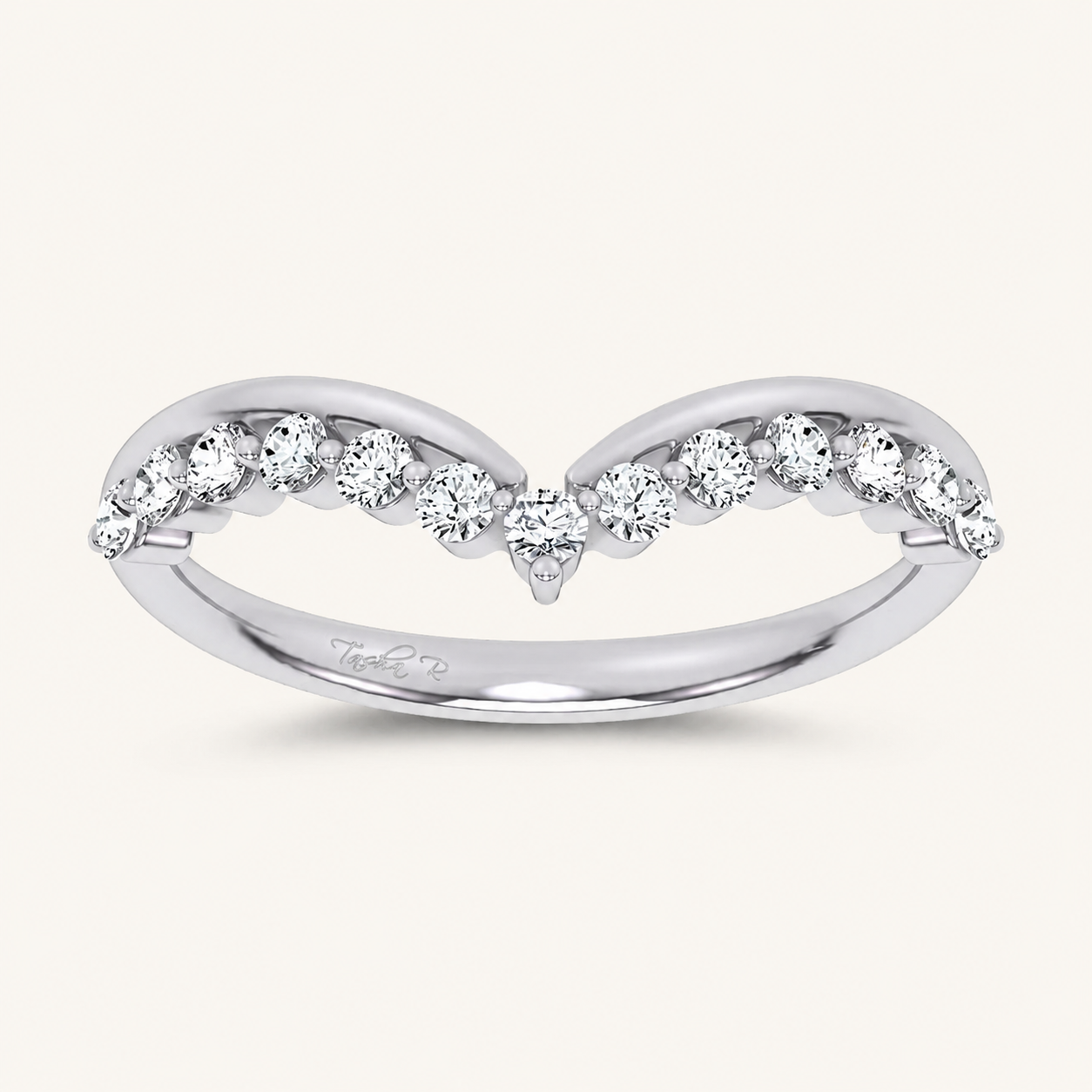 0.25CT Round Certified Lab Grown Diamond Enhancer Band