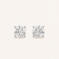 0.25CT Round Cut Lab Grown Diamond Stud Earrings