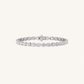 11CT Oval Cut Lab Grown Diamond Bracelet