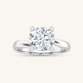 1CT Round Cut Lab Grown Diamond Engagement Ring