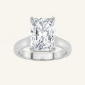 1CT Radiant Cut Lab Grown Diamond Solitaire Ring