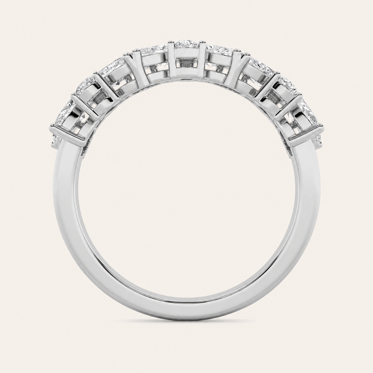 1.5CT Marquise Cut Lab Grown Diamond Ring
