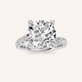 3.75CT Round Cut Diamond Solitaire Ring