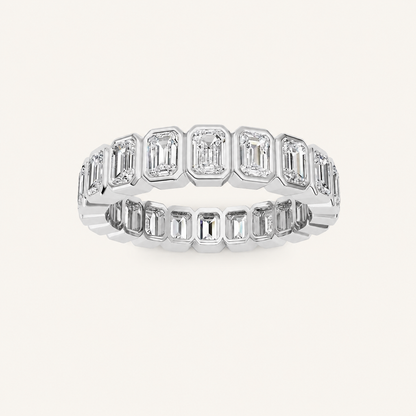 3CT Emerald Cut Diamond Ring