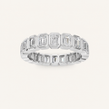 2.5CT Emerald Cut Diamond Ring