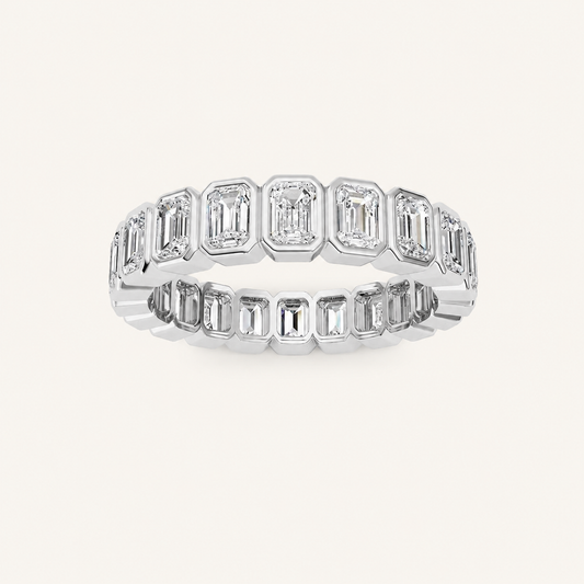 2.5CT Emerald Cut Diamond Ring