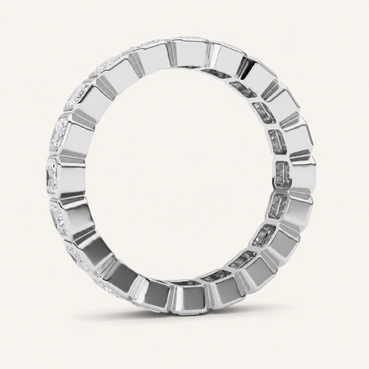 3CT Emerald Cut Diamond Ring