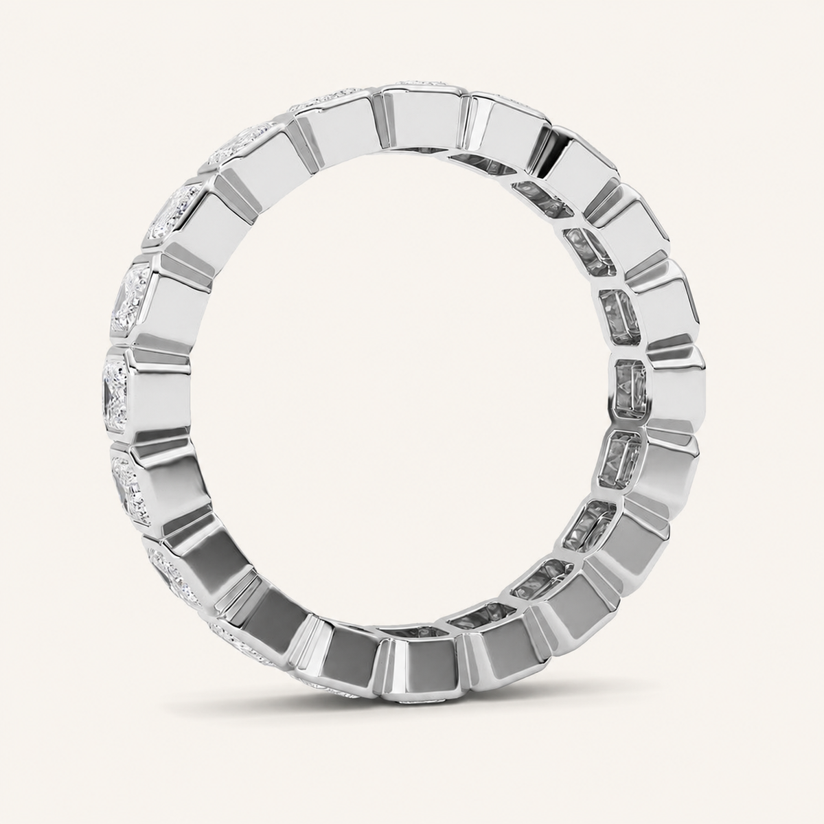 2.75CT Emerald Cut Diamond Ring