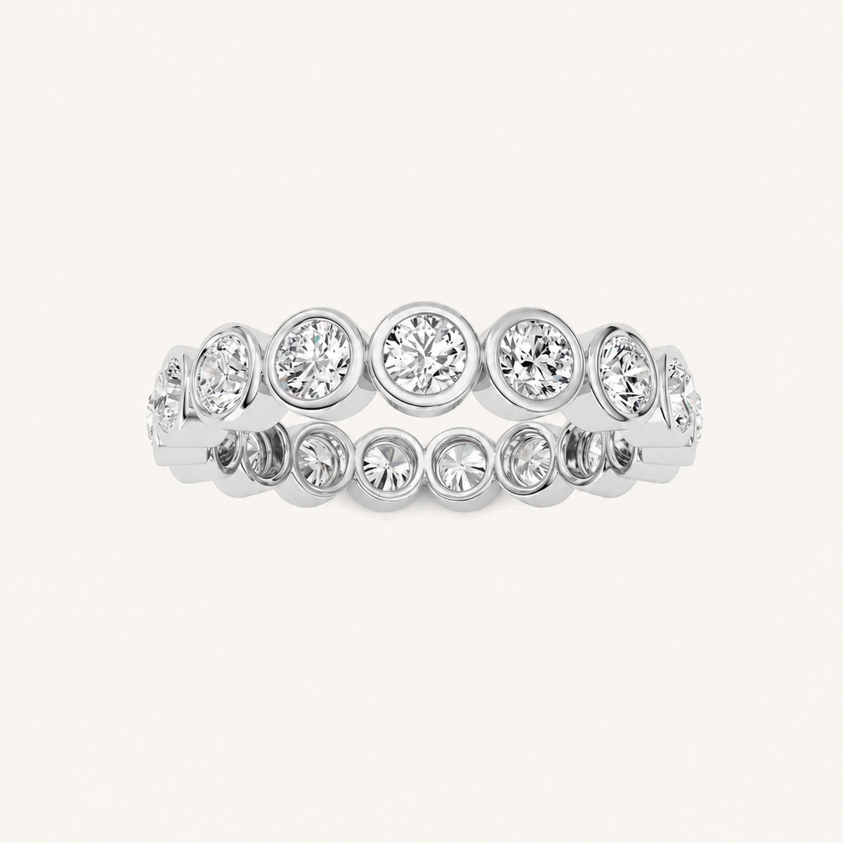 1.8CT Round Cut Diamond Ring