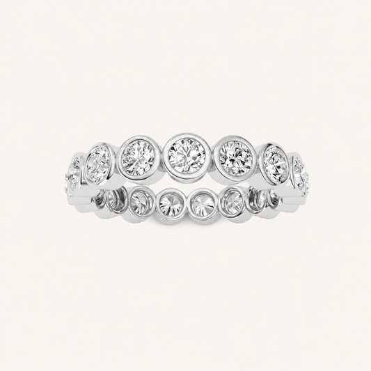 1.8CT Round Cut Diamond Ring