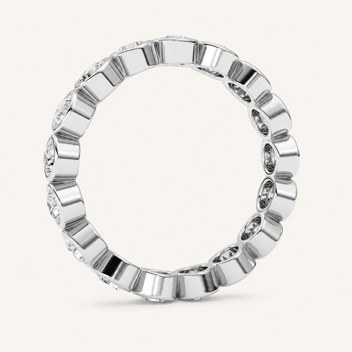 1.8CT Round Cut Diamond Ring