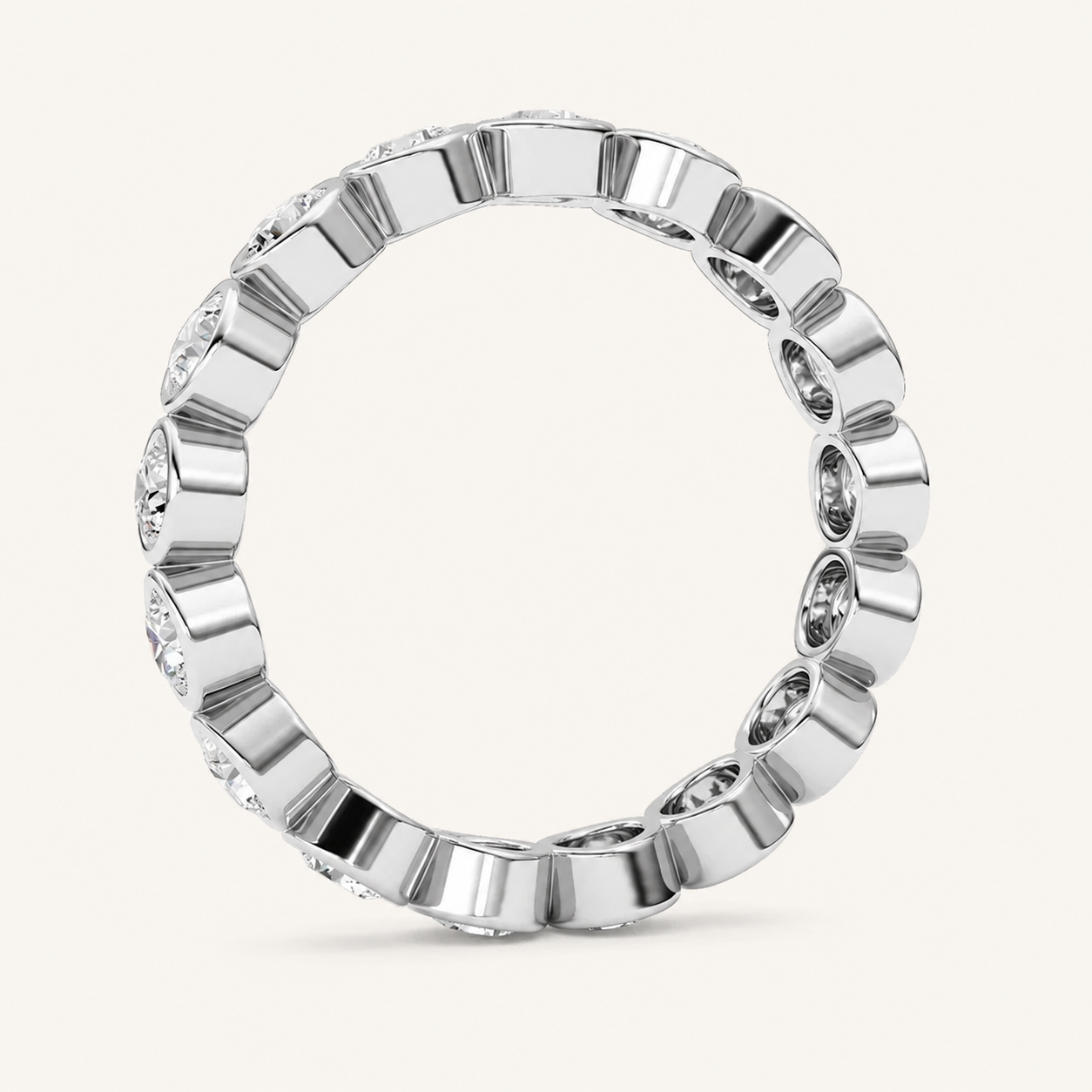 1.8CT Round Cut Diamond Ring